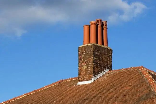 sloped roof