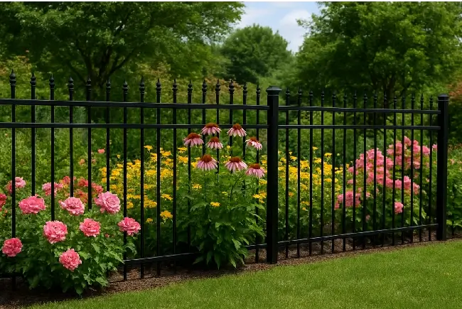 fence to shield from intruders