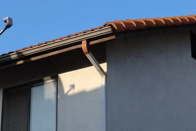 oklahoma house with working gutter system