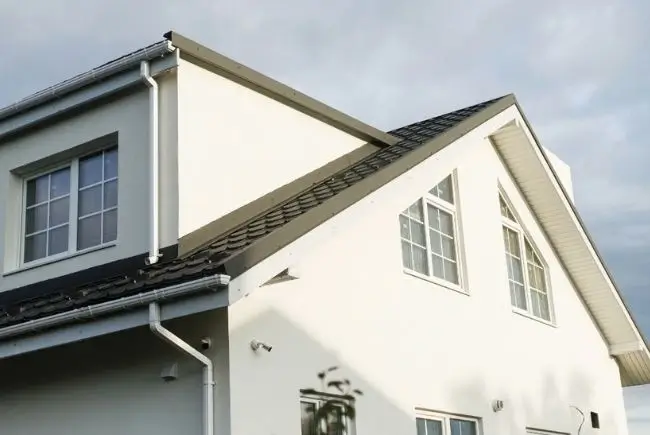 oklahoma house with working gutter system