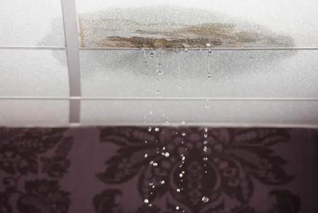 homeowners leaky roof