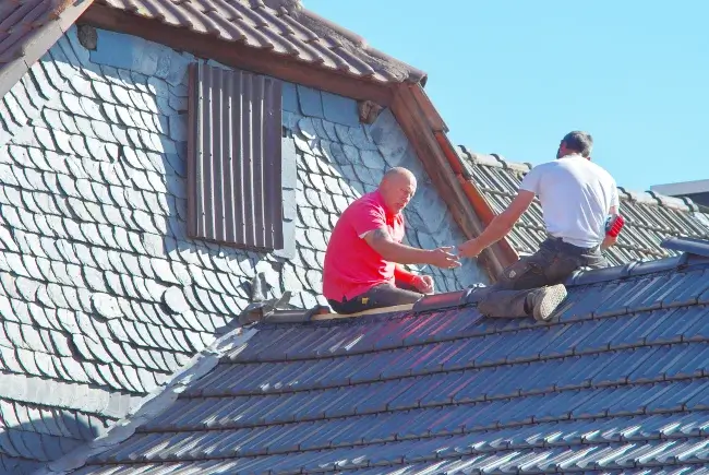 roofers on a roof