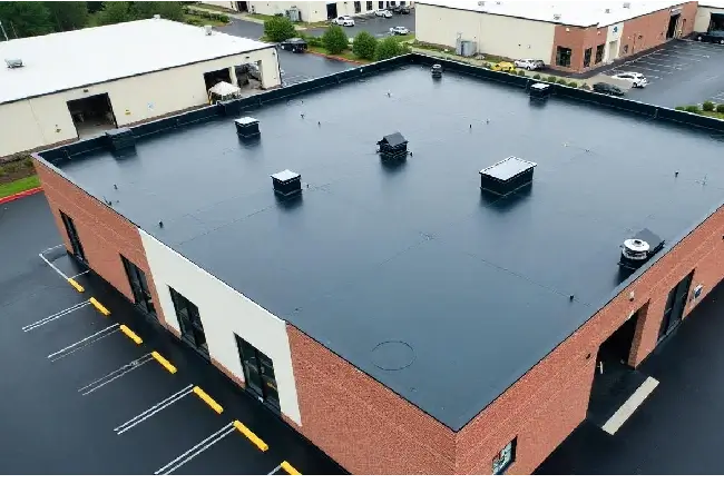 one story commercial building with a flat roof