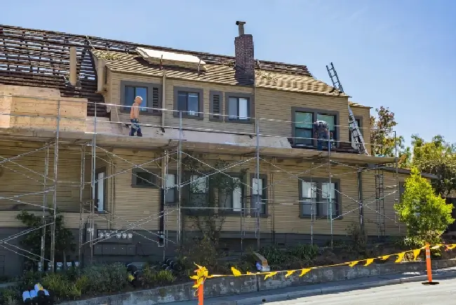 professional roofers installing a new roof