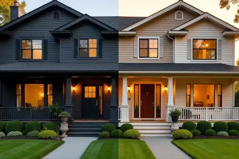 boosting curb appeal with exterior colors