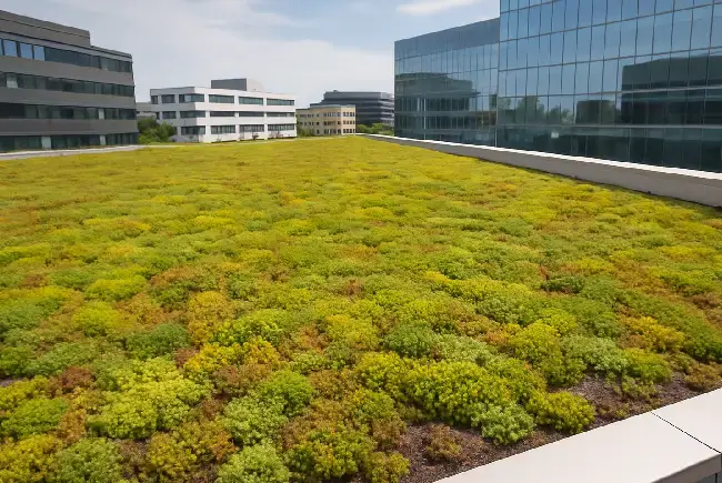 extensive green roofs