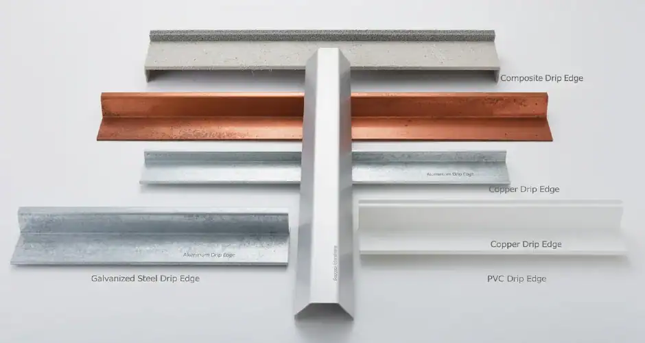 various drip edge materials